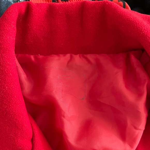 Anine Bing fleece biker jacket red - Picture 6 of 6